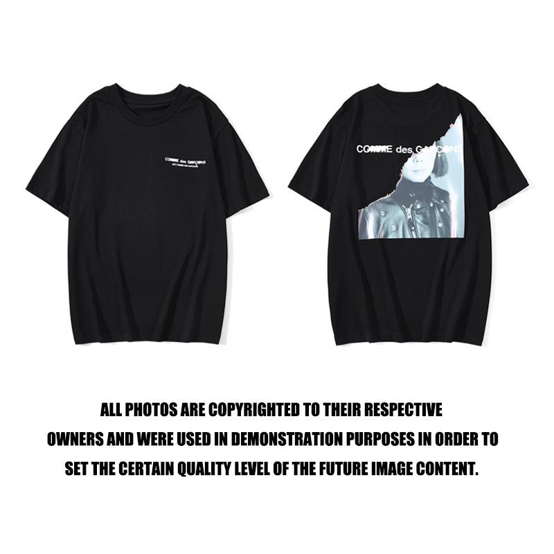 Bathing Ape T-Shirt Printed Oversize Short Sleeve Hip Hop Loose-Fitting Casual T-shirt