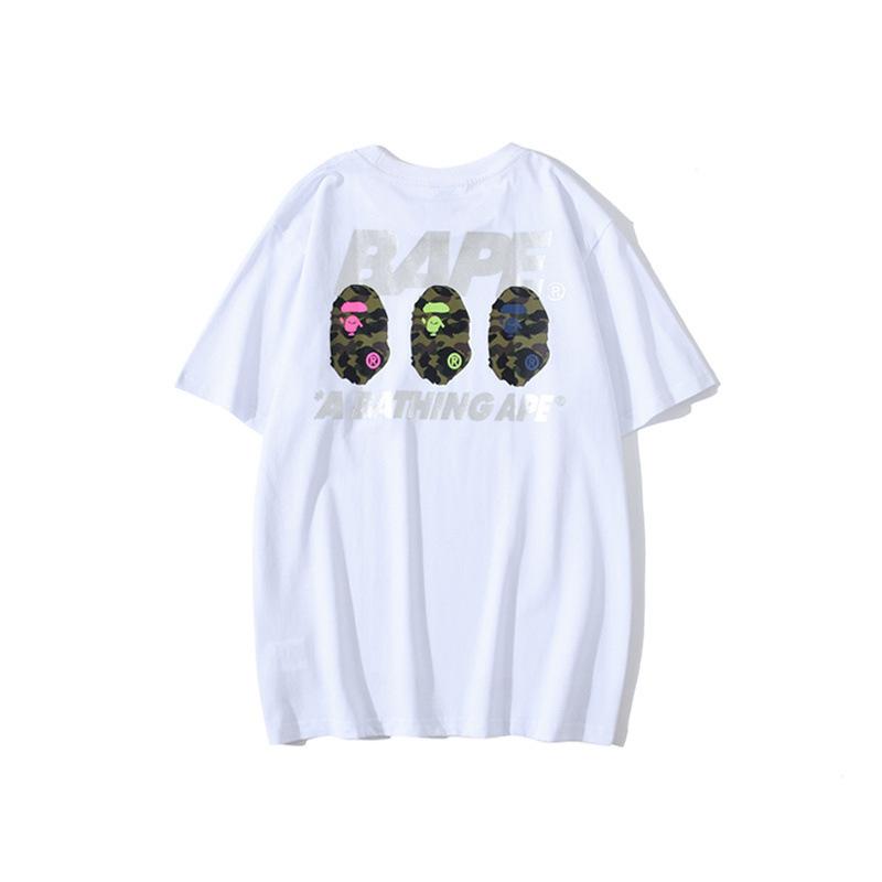 Bathing Ape T-Shirt Summer Casual Short Sleeve T-shirt