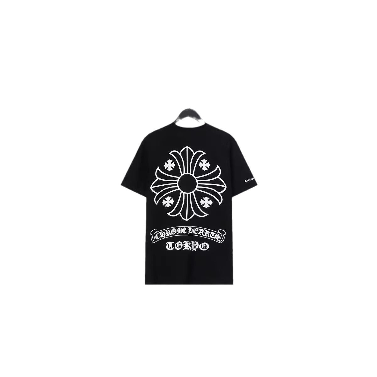 Chrome Heart T Shirts Croix Cross Gypsy Cotton Crew Neck Short Sleeve T-Shirt