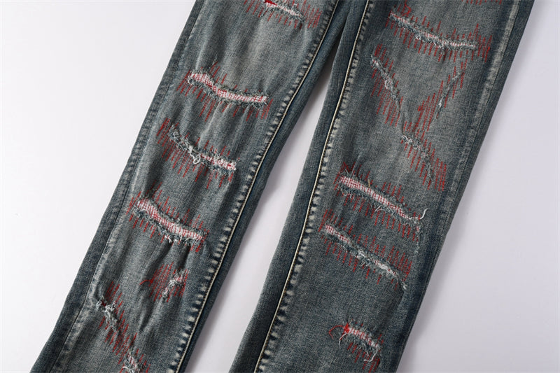 PURPLE  Fashion Jeans 9114