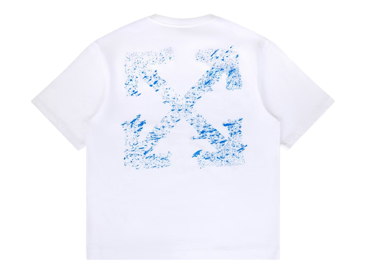 OFF-WHITE Paint Splatter Arrow Diag Skate Fit Tee