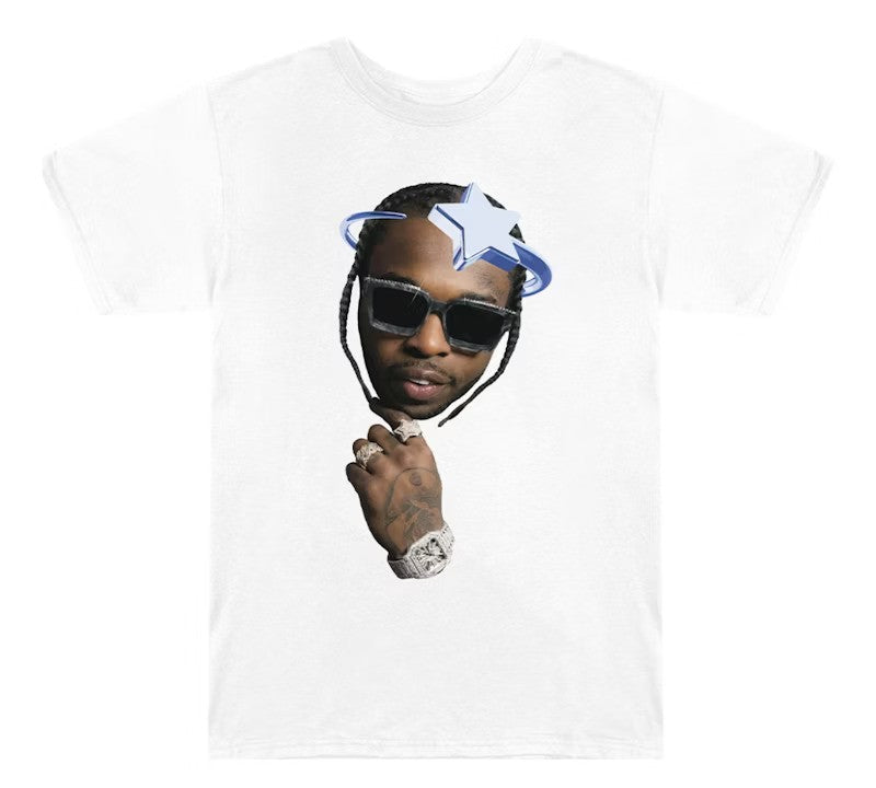 Vlone x Pop Smoke Halo Tee White