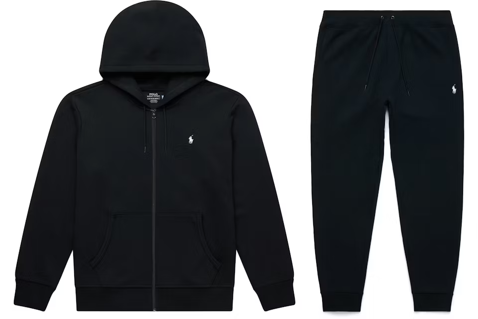 Polo Ralph Lauren Double-Knit Full-Zip Hoodie and Double-Knit Jogger Pant Set