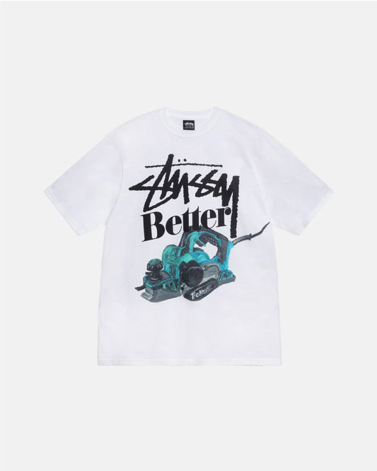 STUSSY & BETTER GIFT SHOP BUILT BETTER TEE