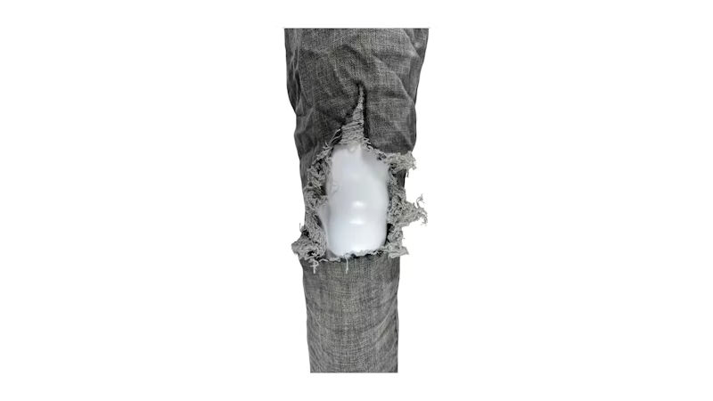 Purple Brand Grey Dirty Blowout Jean