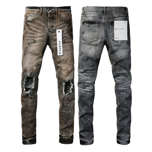 PURPLE  Fashion Jeans 9031