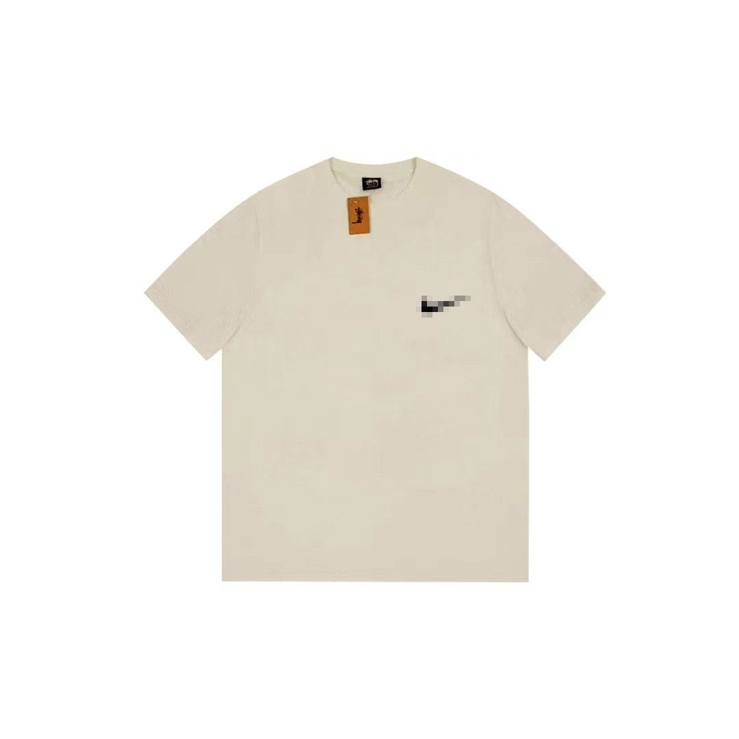 Stussy The Wide World Tribe T-Shirt Loose Casual T-Shirts Same for Men and Women