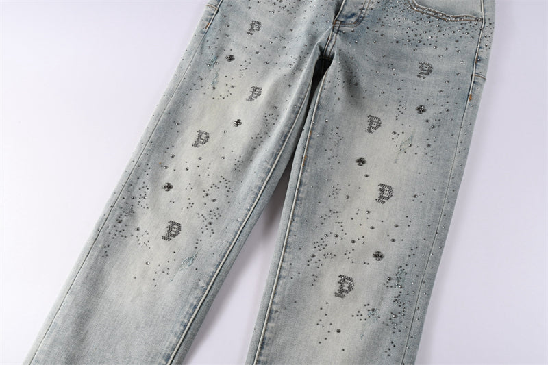 PURPLE  Fashion Jeans 9127