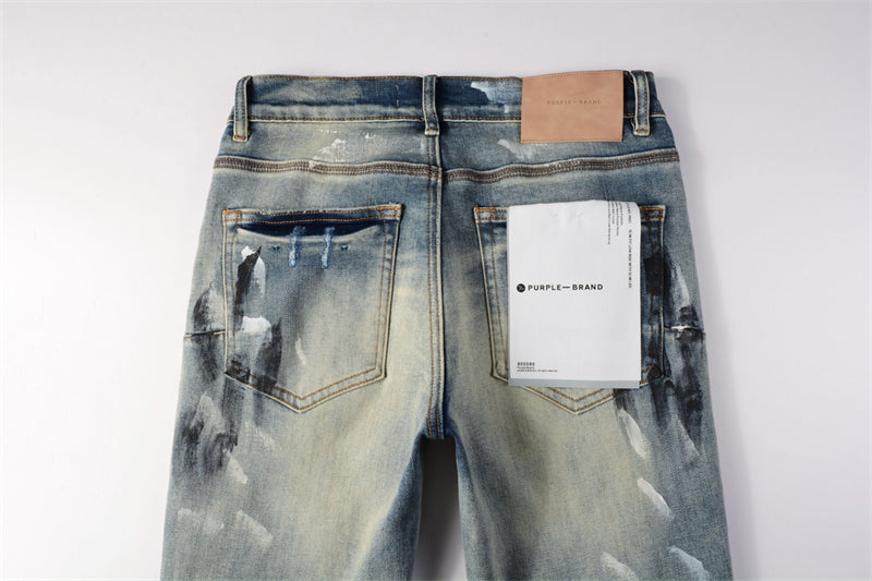 PURPLE  Fashion Jeans 9037
