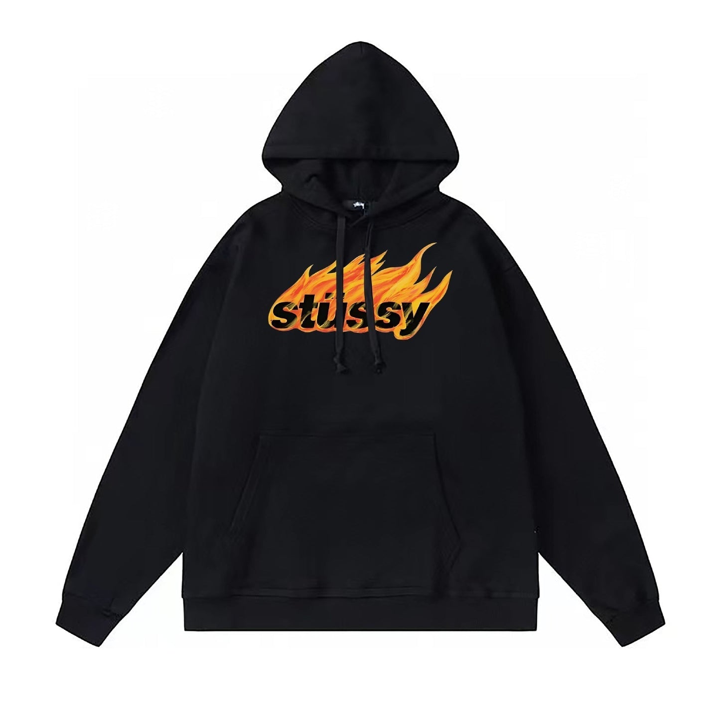 Stussy Hoodie Fall/Winter Fleece Hooded Sweater