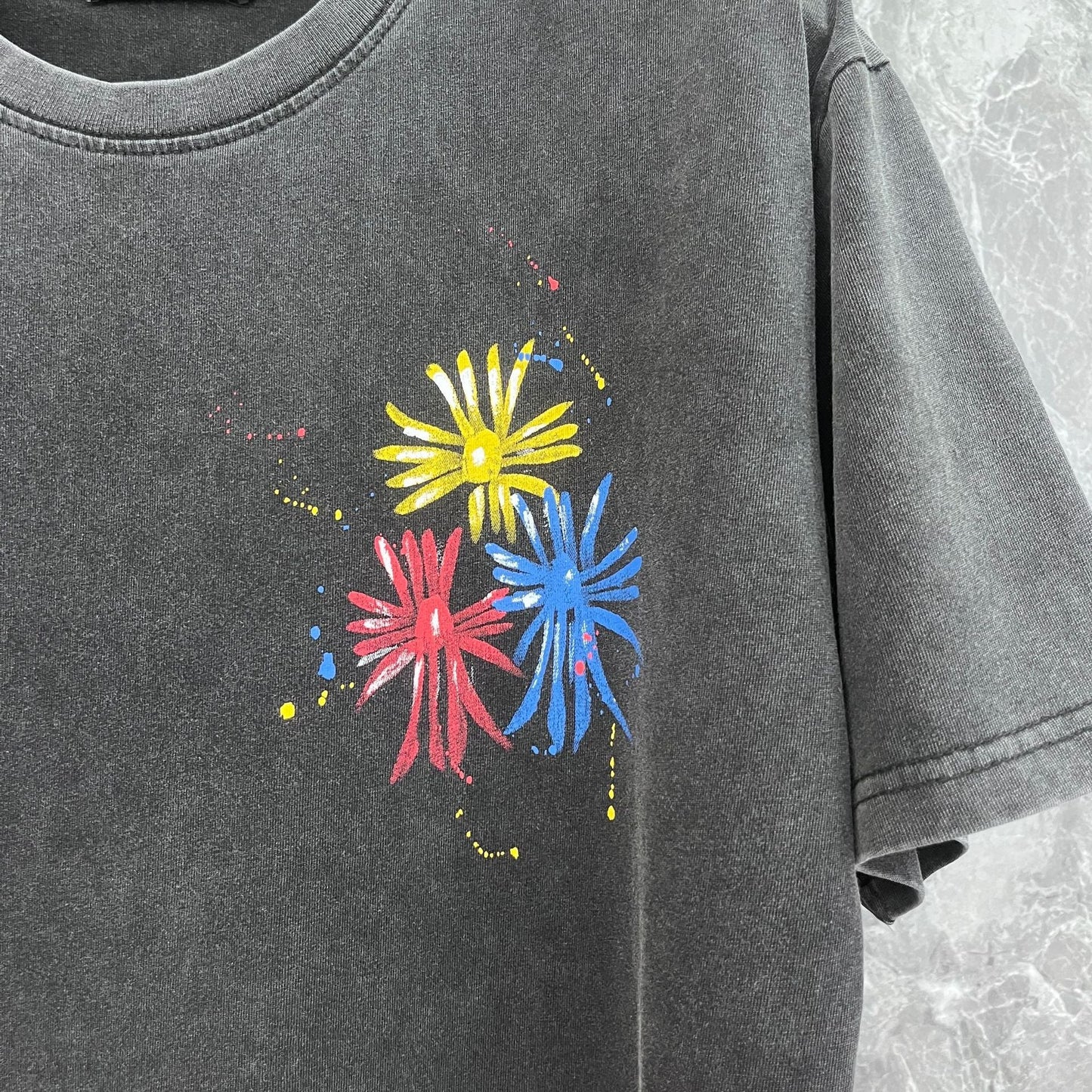 Chrome Heart T Shirts Croix Summer Trend Brand Short Sleeve Street