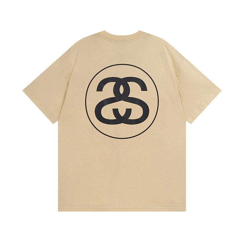 Stussy T-Shirts Casual Loose Couple T-Shirts