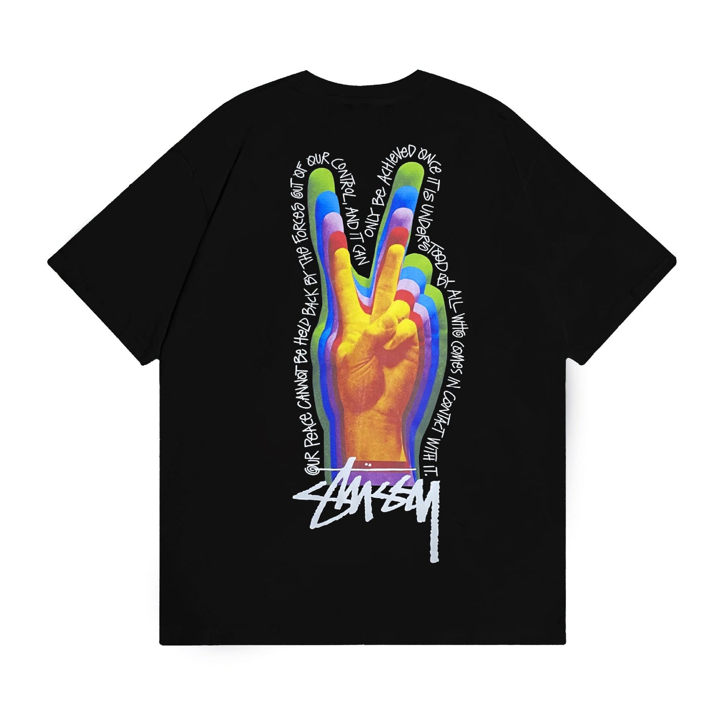 Stussy T-Shirts Casual Loose Couple T-Shirts