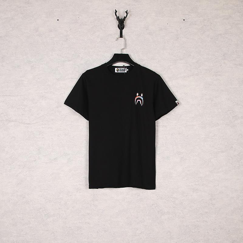 Bathing Ape T-Shirt Camouflage Letter Print Short-Sleeve T-shirt