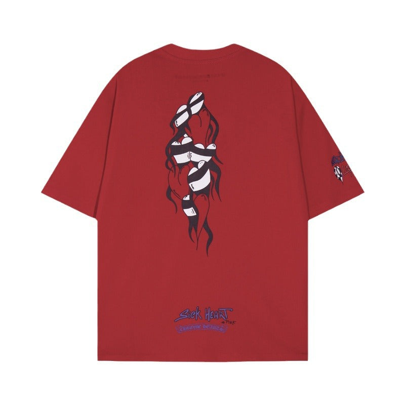 Chrome Heart T Shirts Summer Short Sleeves