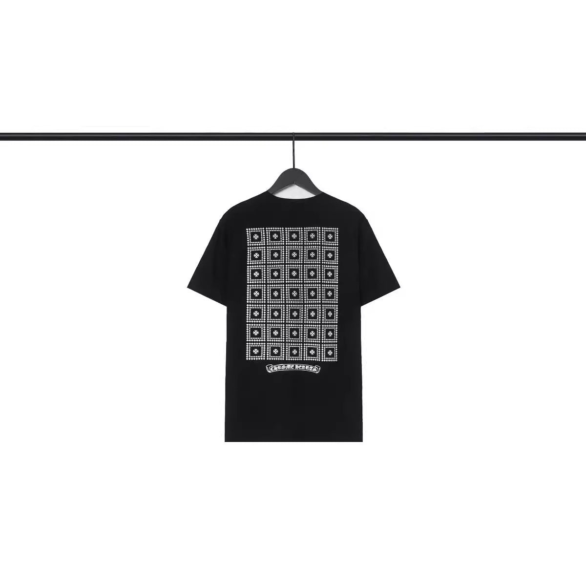 Chrome Heart T Shirts Chromes Matty Printed Short Sleeve Casual T-Shirt