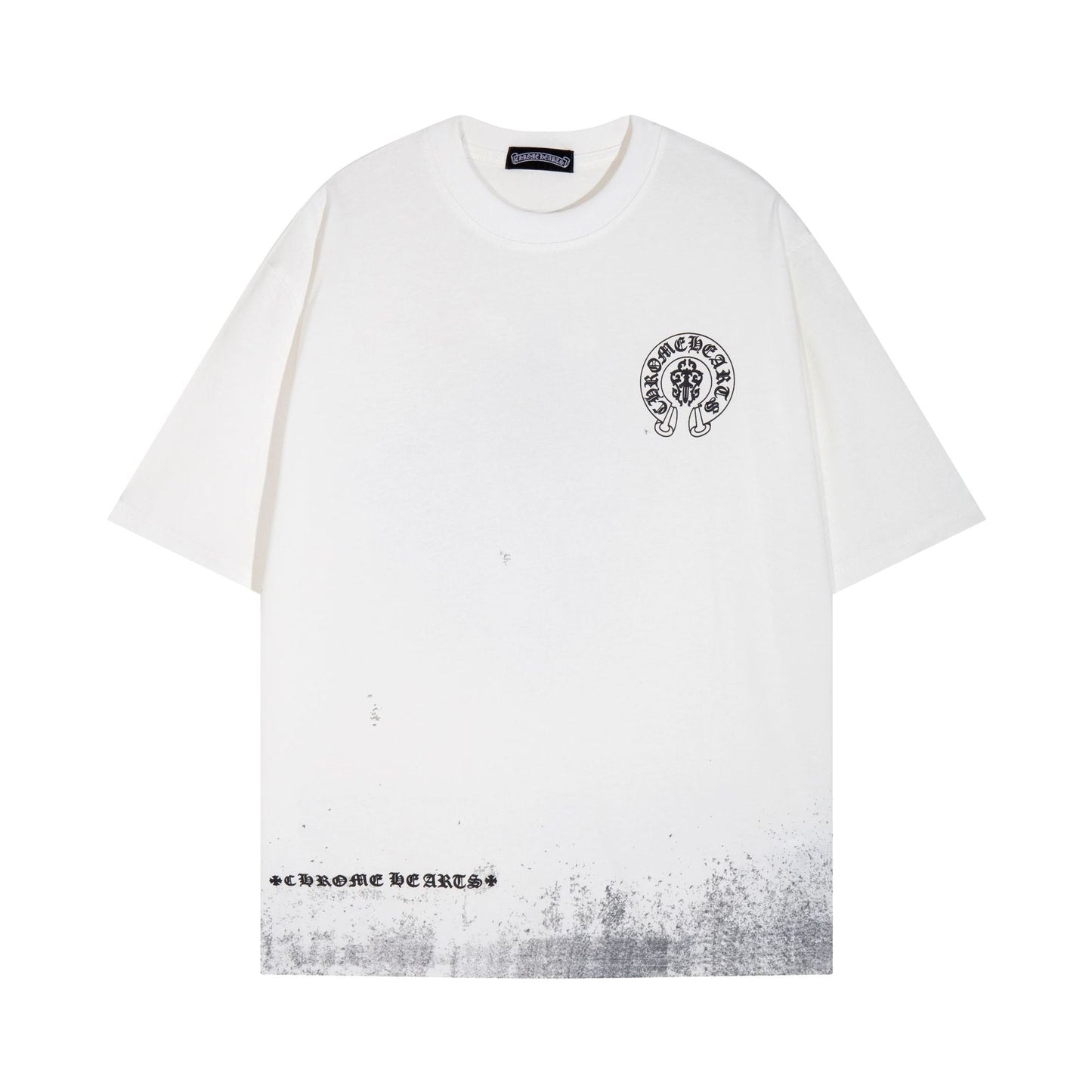 Chrome Heart T Shirts Sanskrit Short Sleeve T-Shirt Crew Neck