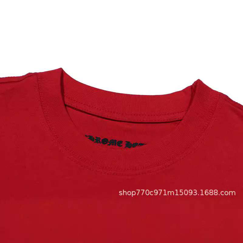 Chrome Heart T Shirts Summer Short Sleeves