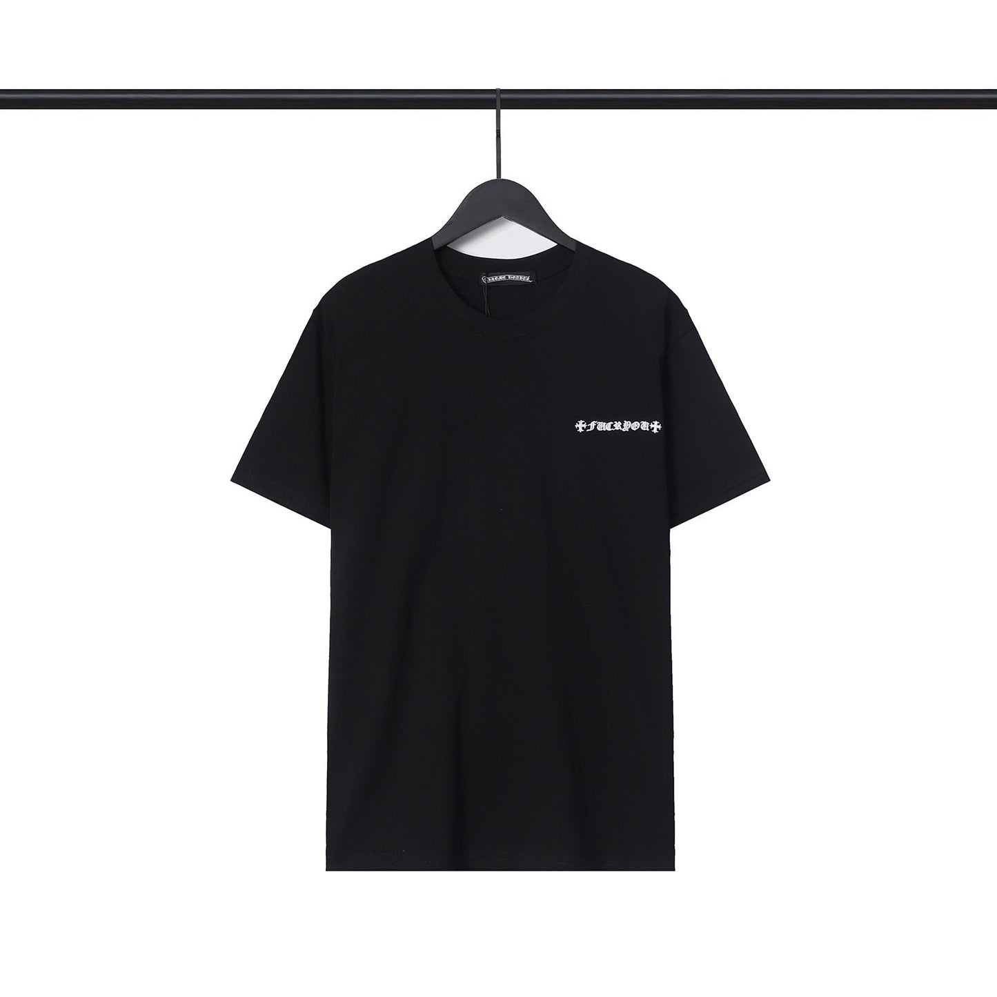 Chrome Heart T Shirts Chrome Hearts Sanskrit Horseshoe Short Sleeve T-Shirt