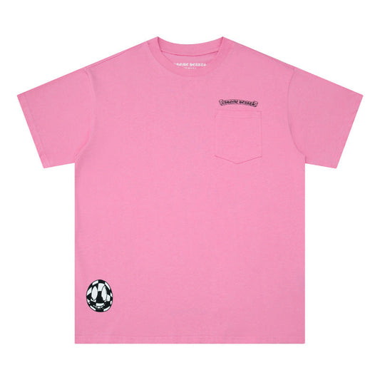 Chrome Heart T Shirts Graffiti Cross Sanskrit Short Sleeve T-Shirt