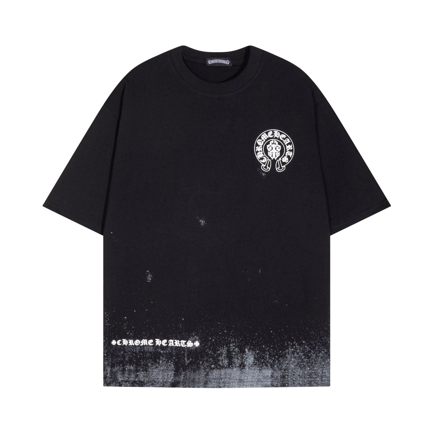 Chrome Heart T Shirts Sanskrit Short Sleeve T-Shirt Crew Neck