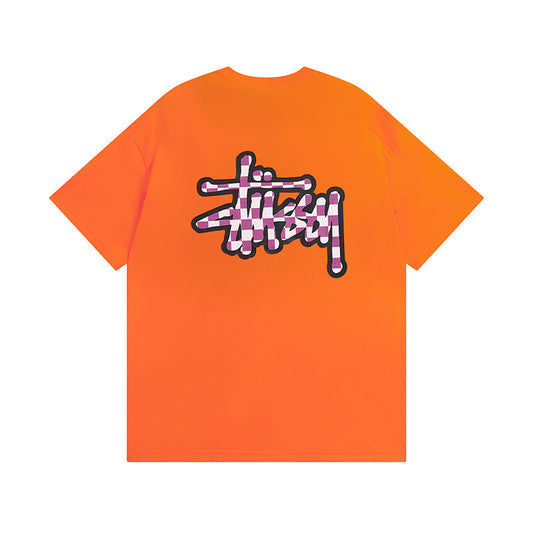 Stussy T-Shirts Casual Loose Couple T-Shirts