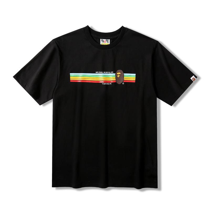 Bathing Ape T-Shirt Summer Simple Leisure Short Sleeve T-shirt