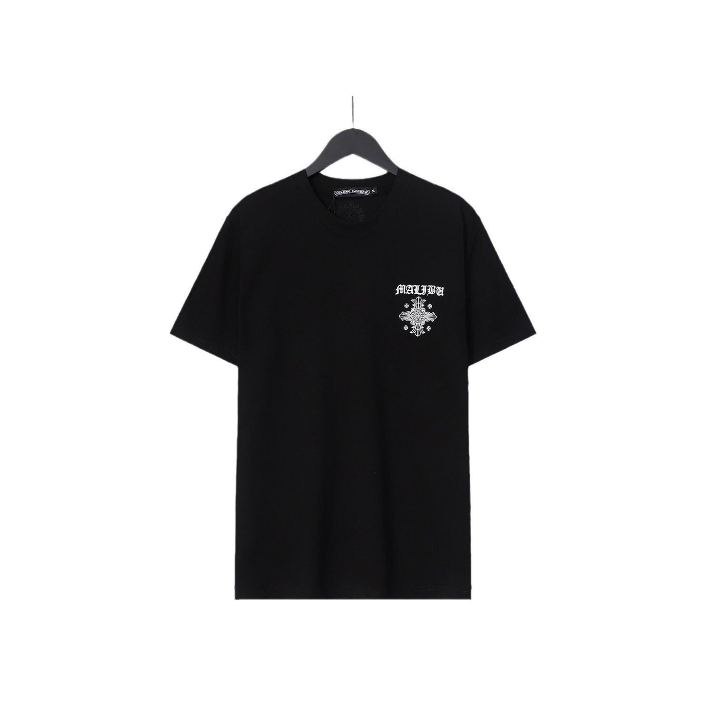 Chrome Heart T Shirts Sanskrit Cross Horseshoe Letter Flower Short Sleeve T-Shirt