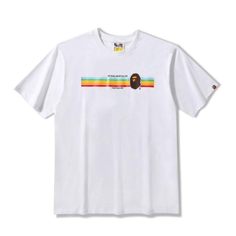 Bathing Ape T-Shirt Summer Simple Leisure Short Sleeve T-shirt