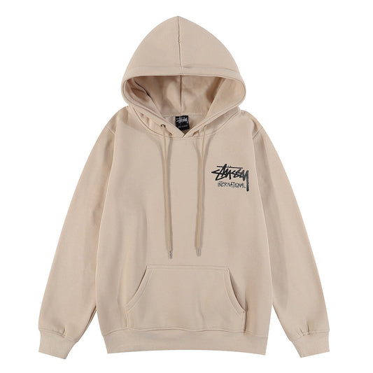 Stussy Hoodie Fashion Fleece Hooded Sweater