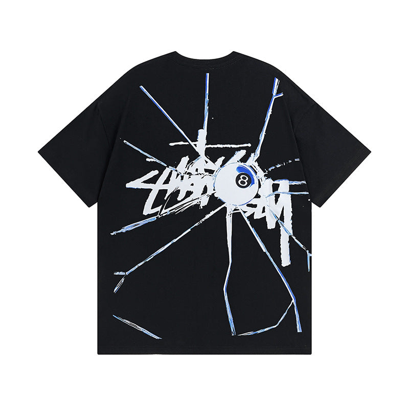 Stussy T-Shirts Casual Loose Couple T-Shirts