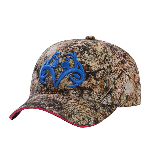 Sp5der Arachnophobia Blue Logo Hat Camo