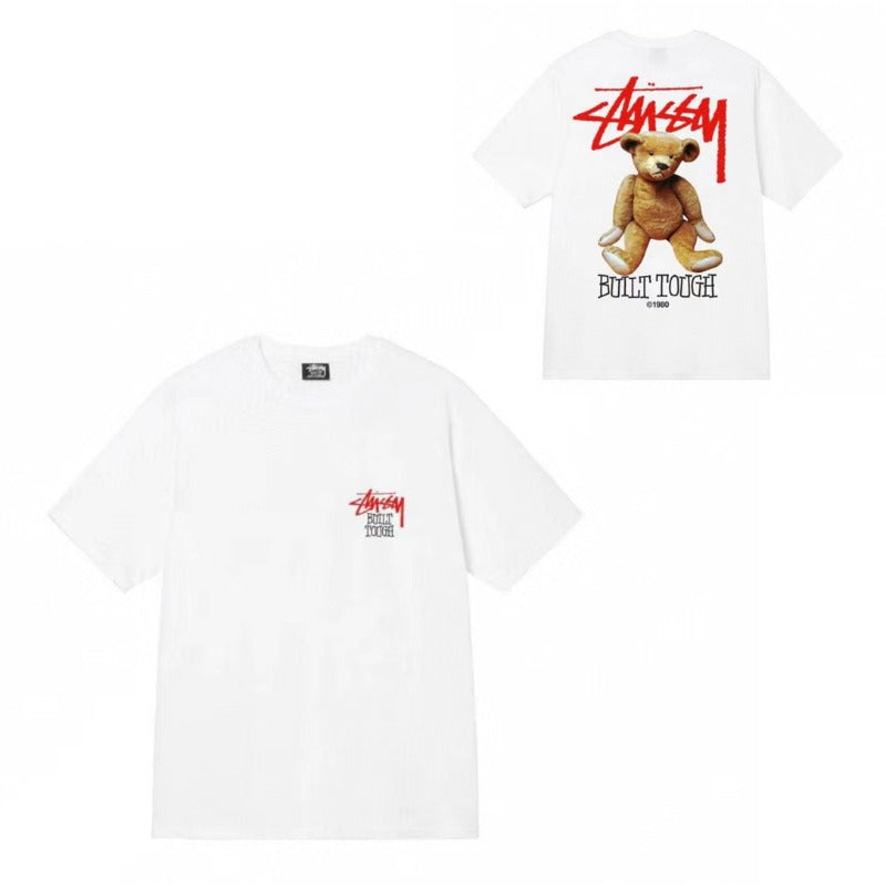 Stussy T-Shirts Casual Versatile Loose T-Shirts Couple